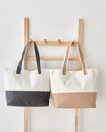 Load image into Gallery viewer, The 2 Pet Portrait Canvas Tote Bag
