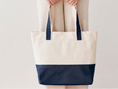 Load image into Gallery viewer, The 2 Pet Portrait Canvas Tote Bag

