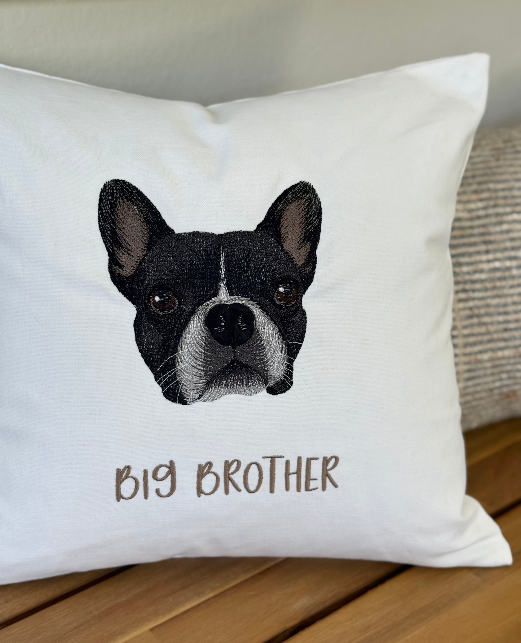 The Pet Portrait Pillow Cover 16"x16"