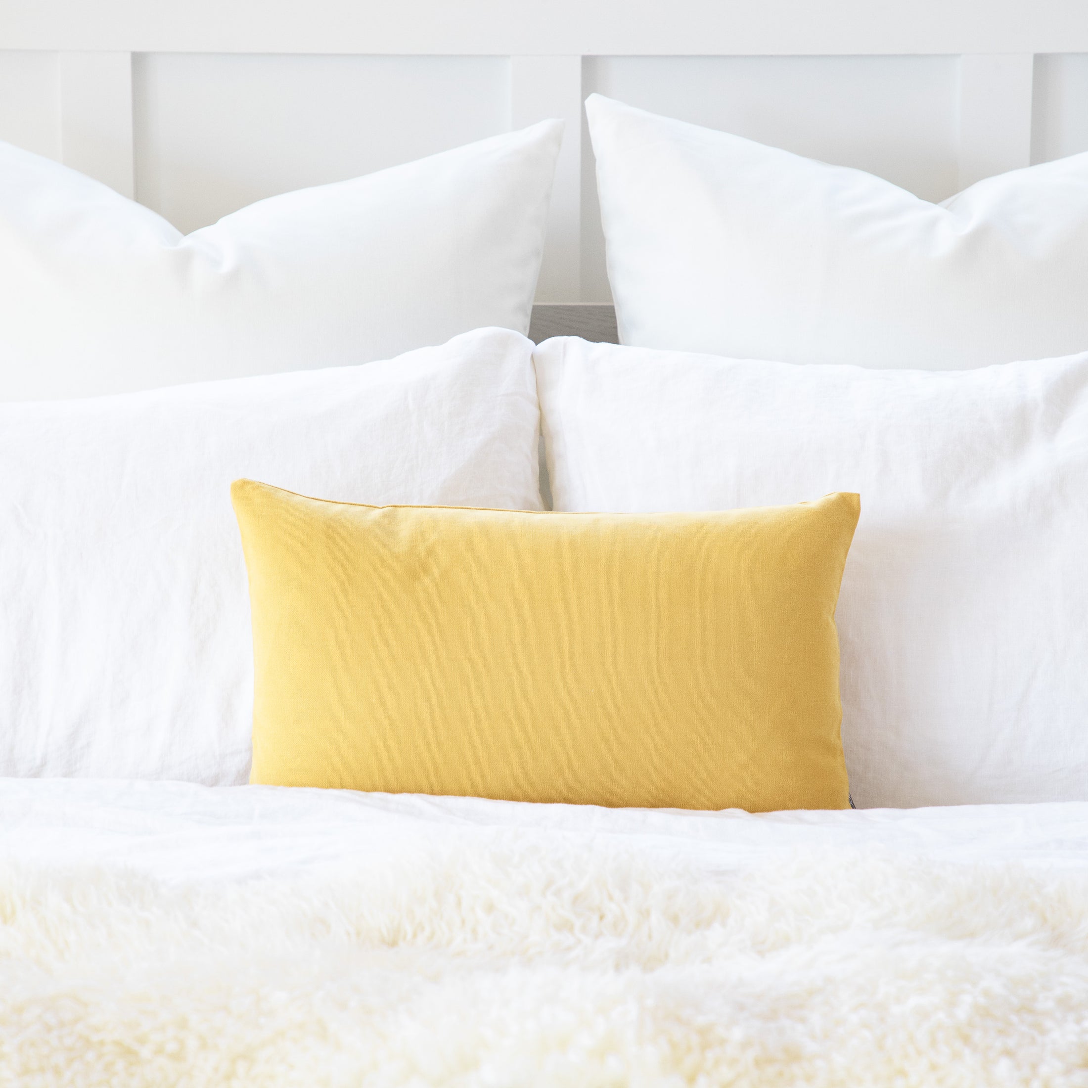 The 2-Pet Portrait Lumbar Pillow Cover