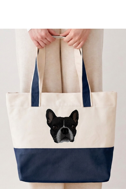 The Pet Portrait Canvas Tote Bag